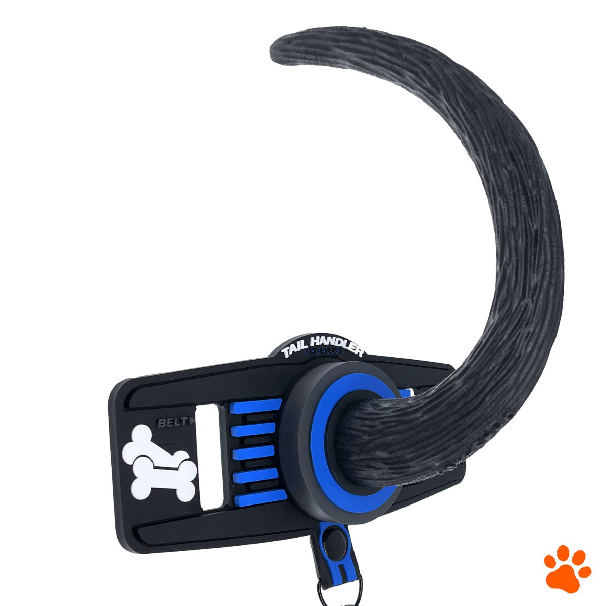 Oxballs TAIL HANDLER Belt Strap Show Tail Blue