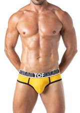 TOF Paris Champion Backless Brief Yellow