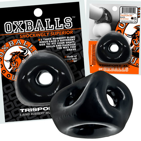 Oxballs Tri Sport XL Cock Sling Black