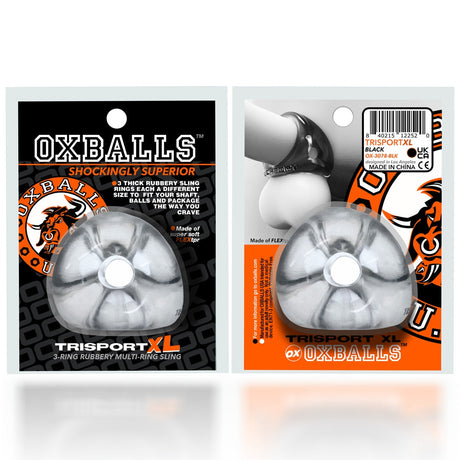 Oxballs Tri Sport XL Cock Sling Clear
