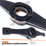 Oxballs TUG Pull Down Ballstretcher Black