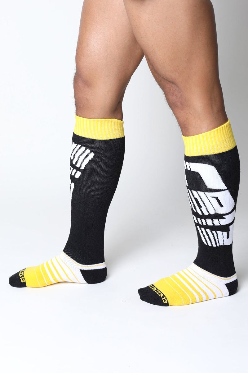 Cellblock 13 Velocity 2.0 Knee High Sock Yellow